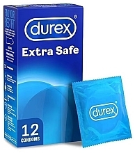 Парфумерія, косметика Презервативи потовщені, 3 шт. - Durex Extra Safe Easy-On Condoms