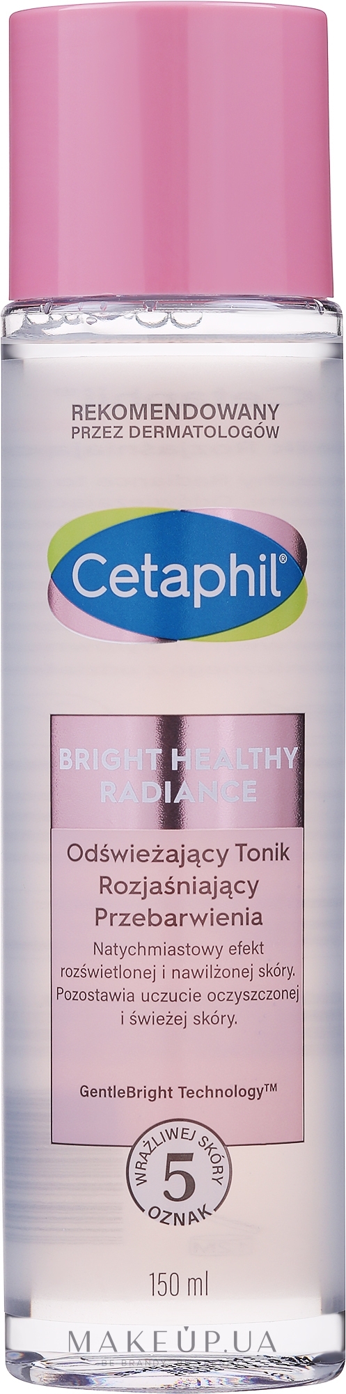 Освітлювальний тонік для обличчя - Cetaphil Bright Healthy Radiance Face Tonic — фото 150ml