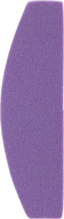 Міні-баф для нігтів, напівколо, 100/180, бузковий - Tools For Beauty MiMo Nail Buffer Purple — фото N1