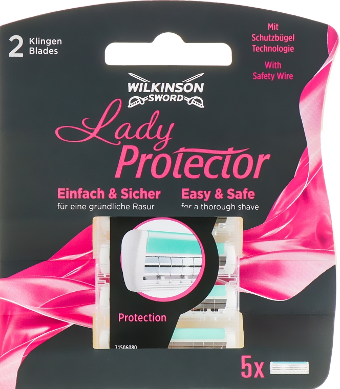 Сменные кассеты для бритья, 5шт. - Wilkinson Sword Lady Protector