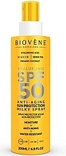 Парфумерія, косметика Молочко для тіла - Biovene Sun Protection Milky Spray SPF50