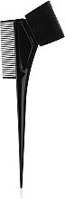 Кисточка для окрашивания с расчёской и губкой - Comair — фото N1