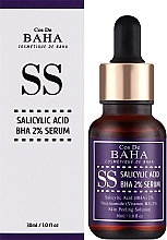 Сыворотка для лица с салициловой кислотой 2% - Cos De BAHA Salicylic Acid 2% Serum — фото N2