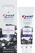 Відбілювальна зубна паста - Crest 3D White Whitening Therapy Charcoal — фото N2