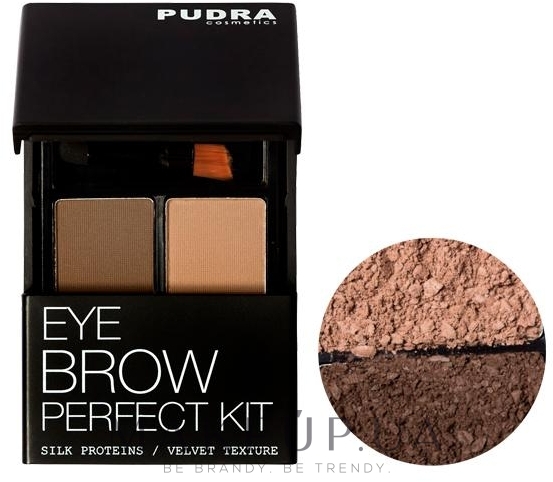 Тіні для брів - Pudra Cosmetics Eye Brow Shadow — фото 01
