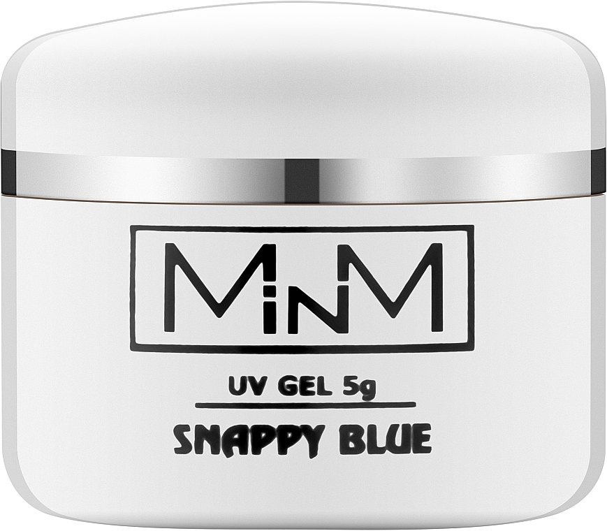 Моделювальний гель, прозорий - M-in-M Snappy Gel Blue — фото N1