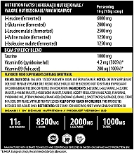 Комплекс аминокислот "BCAA 8:1:1", кола - Genius Nutrition BCAA811 Cola — фото N2