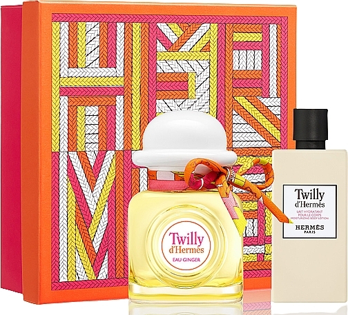 Hermes Twilly d'Hermes Eau Ginger - Набор (edp/85ml + b/lot/80ml) — фото N1