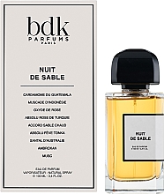 BDK Parfums Nuit De Sables - Парфюмированная вода — фото N2
