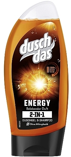 Гель для душу "Енергія" 2 в 1 - Duschdas For Men Energy 2in1 — фото N1