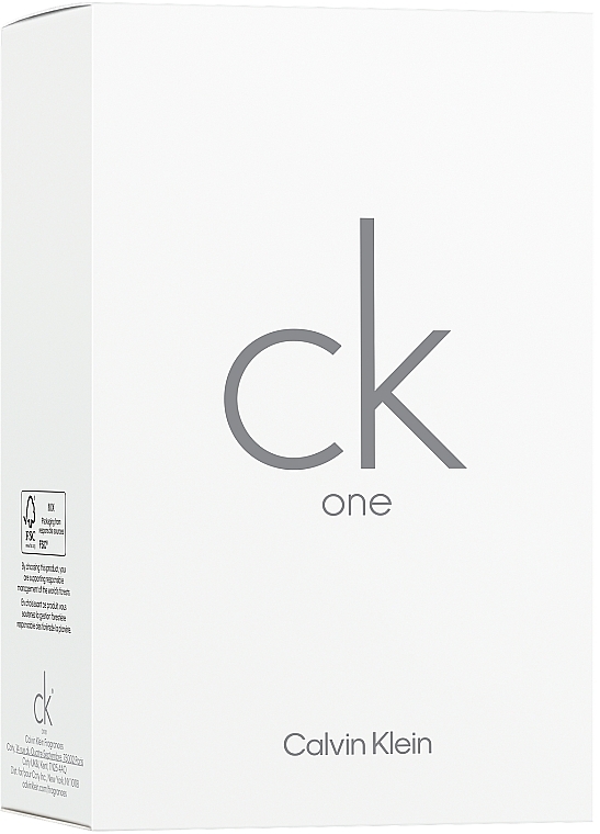 Calvin Klein CK One - Набор (edt/50ml + b/wash/100ml) — фото N3