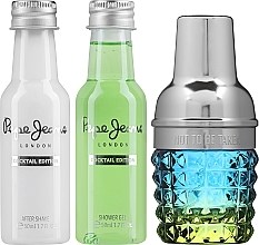 Pepe Jeans Cocktail Edition For Him - Набор (edt/30ml + f/sh/balm/50ml + sh/gel/50ml) — фото N2