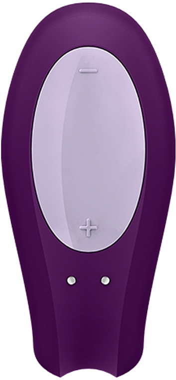 Вібратор для пар, фіолетовий - Satisfyer Double Joy Partner Vibrator Violet — фото N2