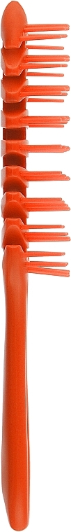 Щетка-рыбья кость, оранжевая - Janeke Brush With Soft Moulded Tips  — фото N2