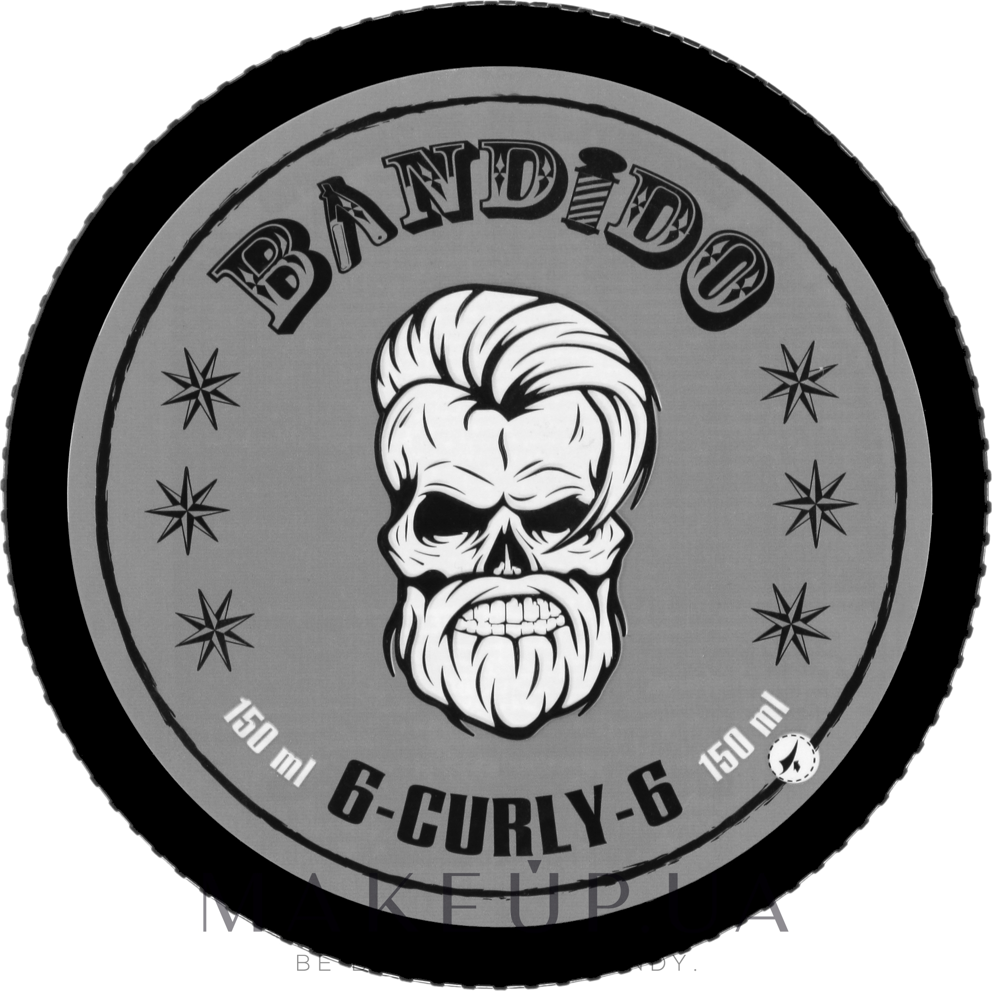 Гель для укладання волосся - Bandido Curly Pearly Hair Gel — фото 150ml
