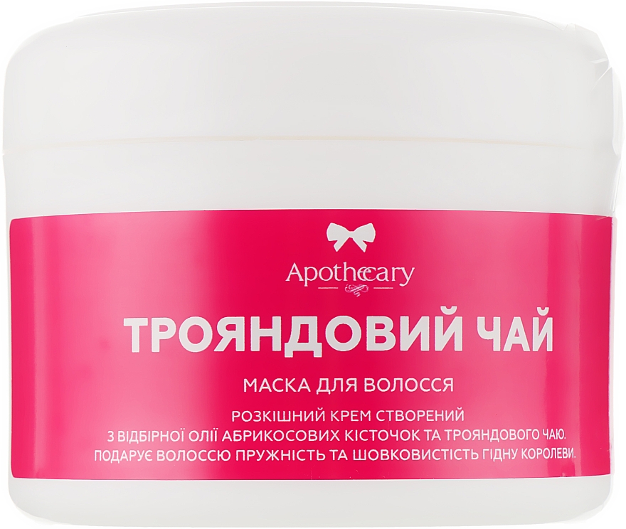Маска для волосся "Чай з троянди" - Apothecary Skin Desserts — фото N1