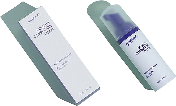 Піна для відбілювання зубів - My White Secret Color Corrector Foam — фото N2