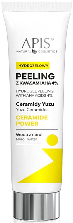 Гідрогелевий пілінг для обличчя - APIS Professional Ceramide Power Hydrogel Peeling With AHA Acids 4% — фото N1