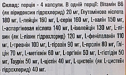 Харчова добавка "Амінокислоти з вітаміном В6" - Country Life Max-Amino — фото N2