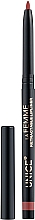 Духи, Парфюмерия, косметика Стайлинговый карандаш для губ - Unice La Femme Retractable Lipliner