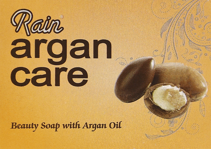 Натуральное косметическое мыло с аргановым маслом - Rain Beauty Soap with Argan Oil — фото N1