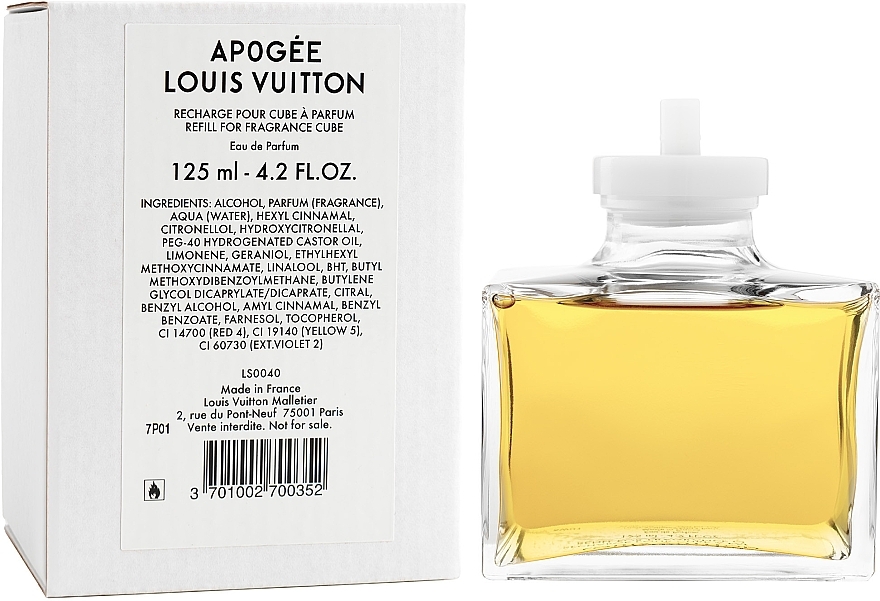 Louis Vuitton Apogee Refill - Парфюмированная вода (сменный блок) (тестер) — фото N2