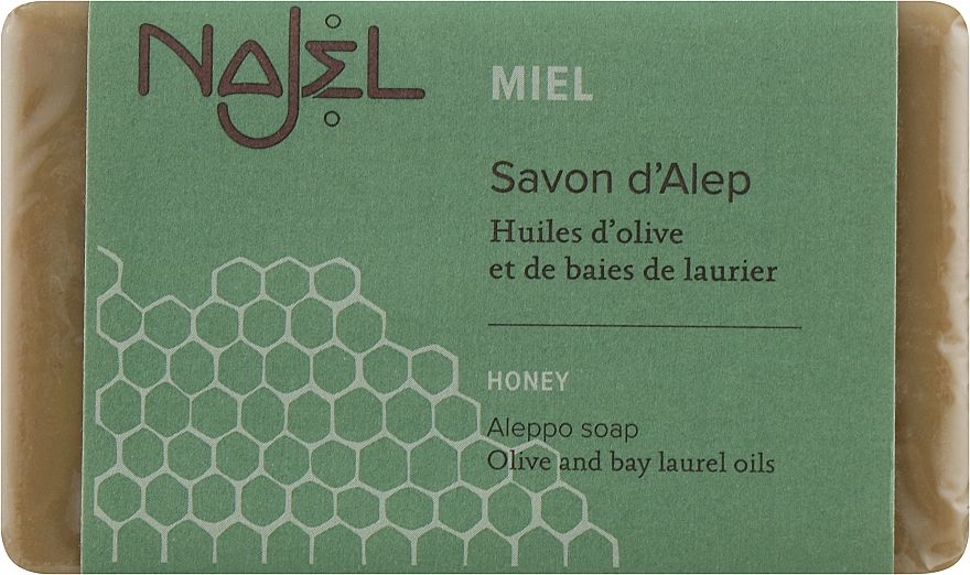 Мыло алеппское медовое - Najel Soap