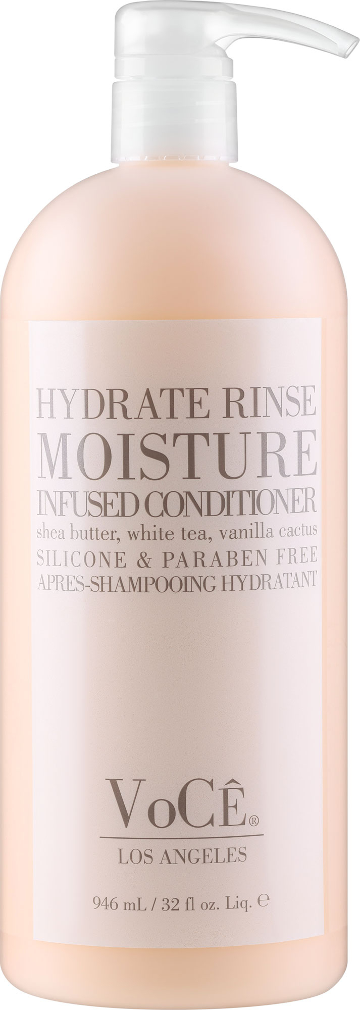 Зволожувальний кондиціонер для волосся - VoCê Haircare Hydrate Rinse Moisture Infused Conditioner — фото 1000ml