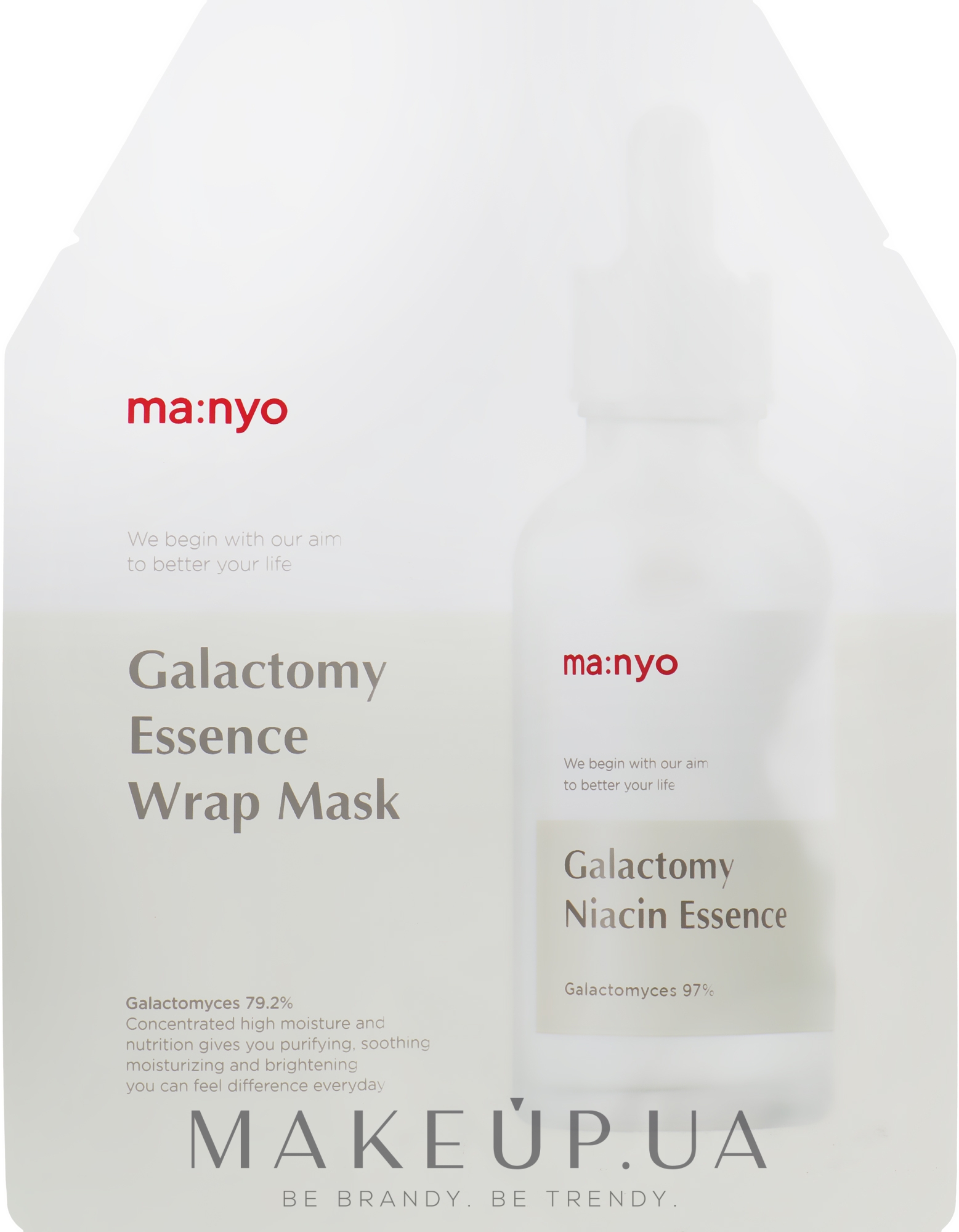 Гидрогелевая маска для проблемной кожи - Manyo Galactomy Essence Wrap Mask — фото 35ml