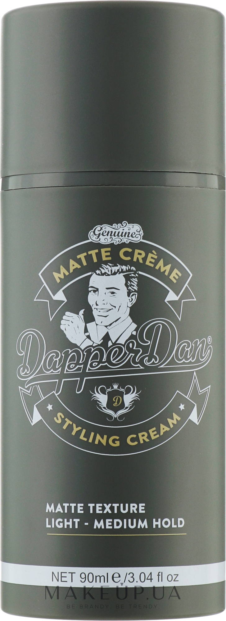 Крем для укладки волос, с матовым финишем - Dapper Dan Matte Styling Cream — фото 90ml