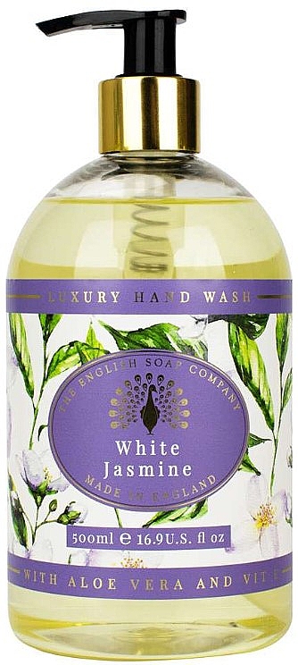 Рідке мило для рук "Білий жасмин" - The English Soap Company White Jasmine Hand Wash — фото N1