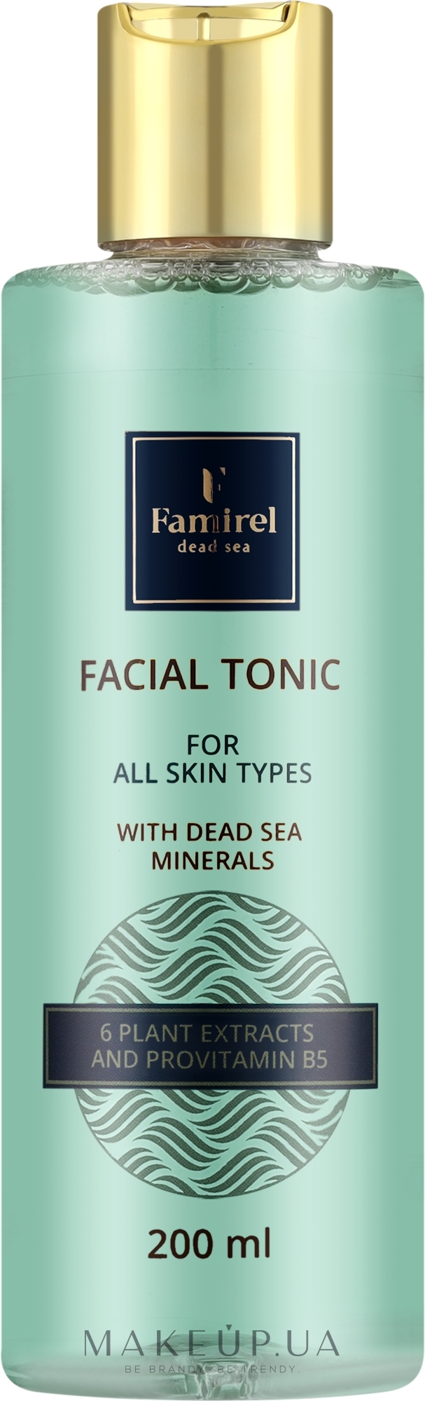 Тоник для всех типов кожи лица - Famirel Facial Tonic For All Skin Types With Dead Sea Minerals — фото 200ml