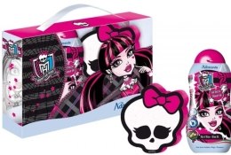 Парфумерія, косметика УЦІНКА Набір - Admiranda Monster High (sh/gel/300ml + sponge)*