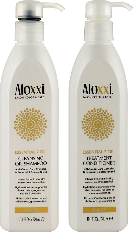 Набор - Aloxxi Essential 7 Oil (h/cond/300ml + h/shm/300ml)