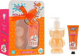 Духи, Парфюмерия, косметика Набор "Ванильное мороженое" - Chlapu Chlap Bath & Fun (sh/gel/250ml + lot/100ml) 