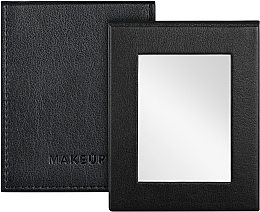 Парфумерія, косметика Дзеркальце кишенькове розкладне, чорне - MakeUp Pocket Mirror Black