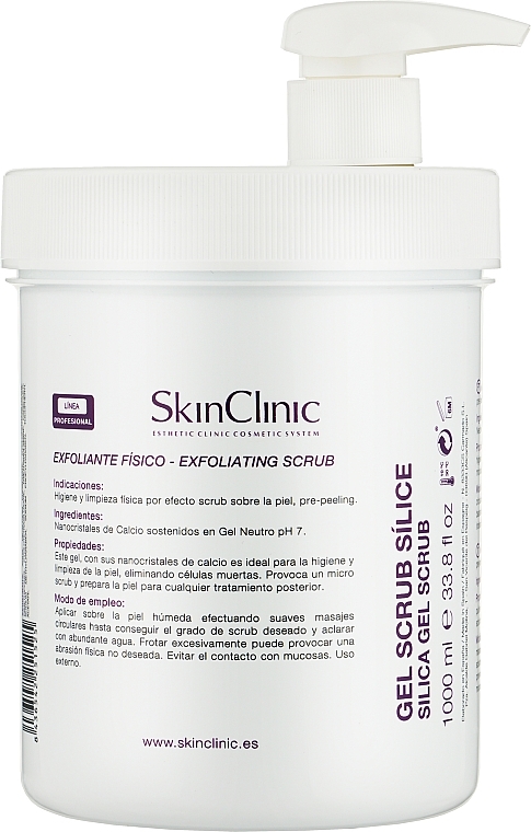 Гель-скраб для обличчя - SkinClinic Silica Gel Scrub — фото N6