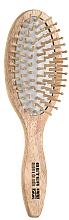 Парфумерія, косметика Щітка для волосся дерев'яна - Beter Beauty Care Cushion Brush Wooden Round-Tip Bristles