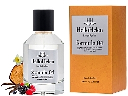Духи, Парфюмерия, косметика HelloHelen Formula 04 - Парфюмированная вода