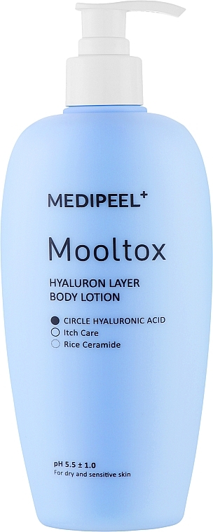 Увлажняющий лосьон для тела - MEDIPEEL Hyaluron Layer Body Lotion Mooltox  — фото N1