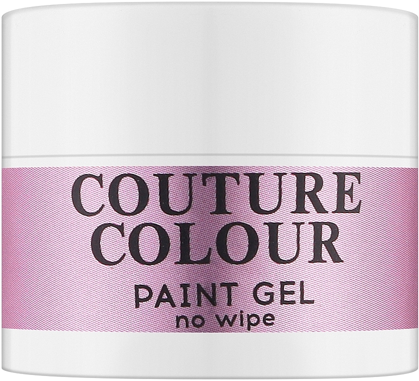 Гель-краска для ногтей без липкого слоя - Couture Colour Paint Gel No Wipe — фото N1