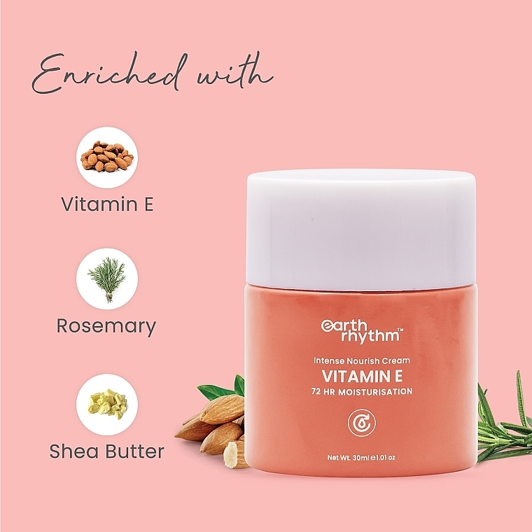 Питательный дневной крем с витамином Е - Earth Rhythm Vitamin E Intense Nourish Day Cream — фото N3