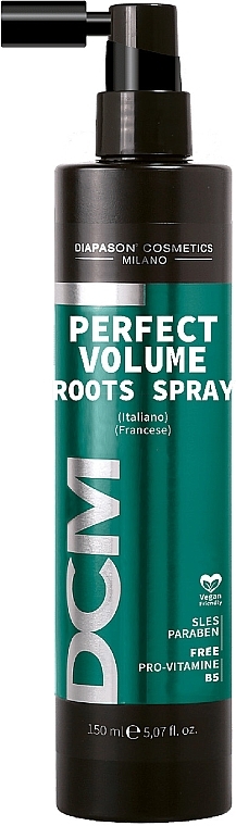 Спрей для тонкого і позбавленого об'єму волосся - DCM Perfect Volume Roots Spray — фото N1