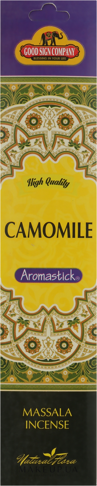 Ароматические палочки "Ромашка" - Good Sign Company Camomile Aromastick — фото 7шт