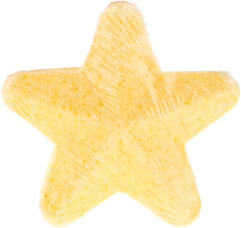 Шипящая звезда для ванны, лимон - IDC Institute Bath Fizzer Star — фото N1