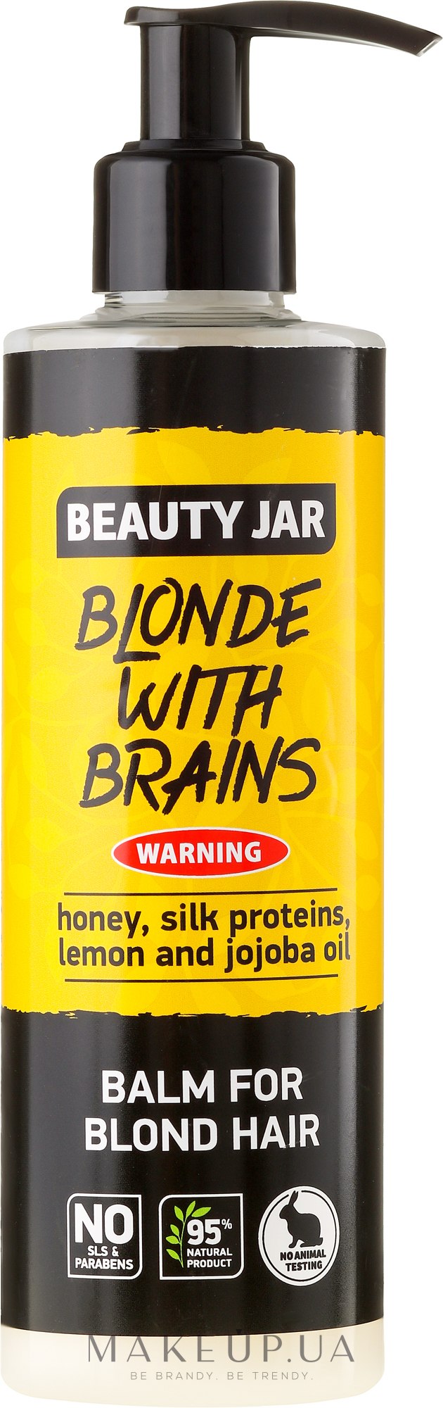 Бальзам для волос "Blonde With Brains" - Beauty Jar Balm For Blond Hair — фото 250ml