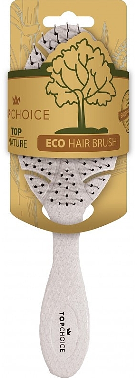 Щітка для волосся, 64388, біла - Top Choice ECO Hair Brush — фото N2
