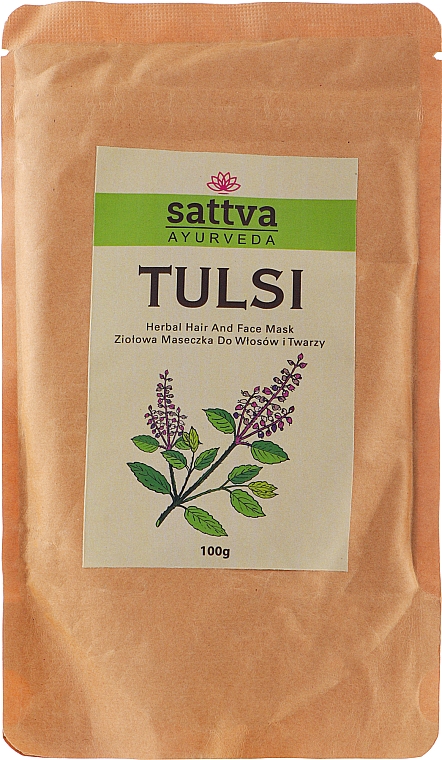 Аюрведическая пудра для волос "Тулси" - Sattva Tulsi Powder