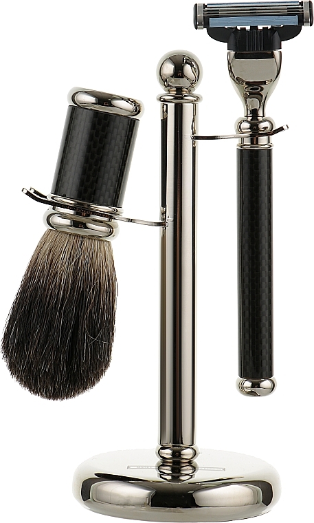 УЦІНКА Набір для гоління 1602-14-6 - Rainer Dittmar (shaving/brush/1pcs + razor/1pcs + stand + box) * — фото N1