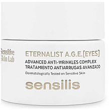 Заспокійливий крем для очей - Sensilis Eternalist A.G.E. Eye Contour — фото N1